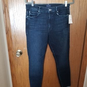 Mother Denim Stunner Ankle Step Fray